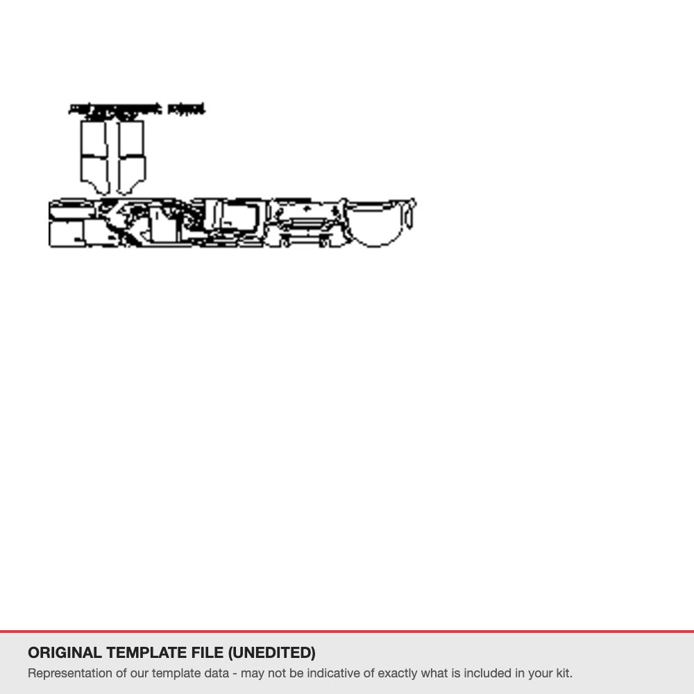 Geely EX5 2024+ original template file