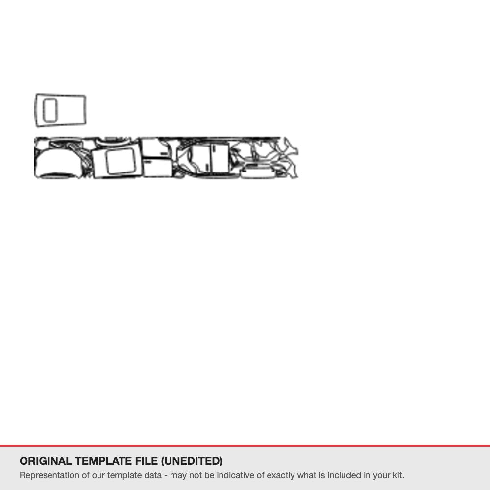 Geely Coolray 2023-2024 original template file