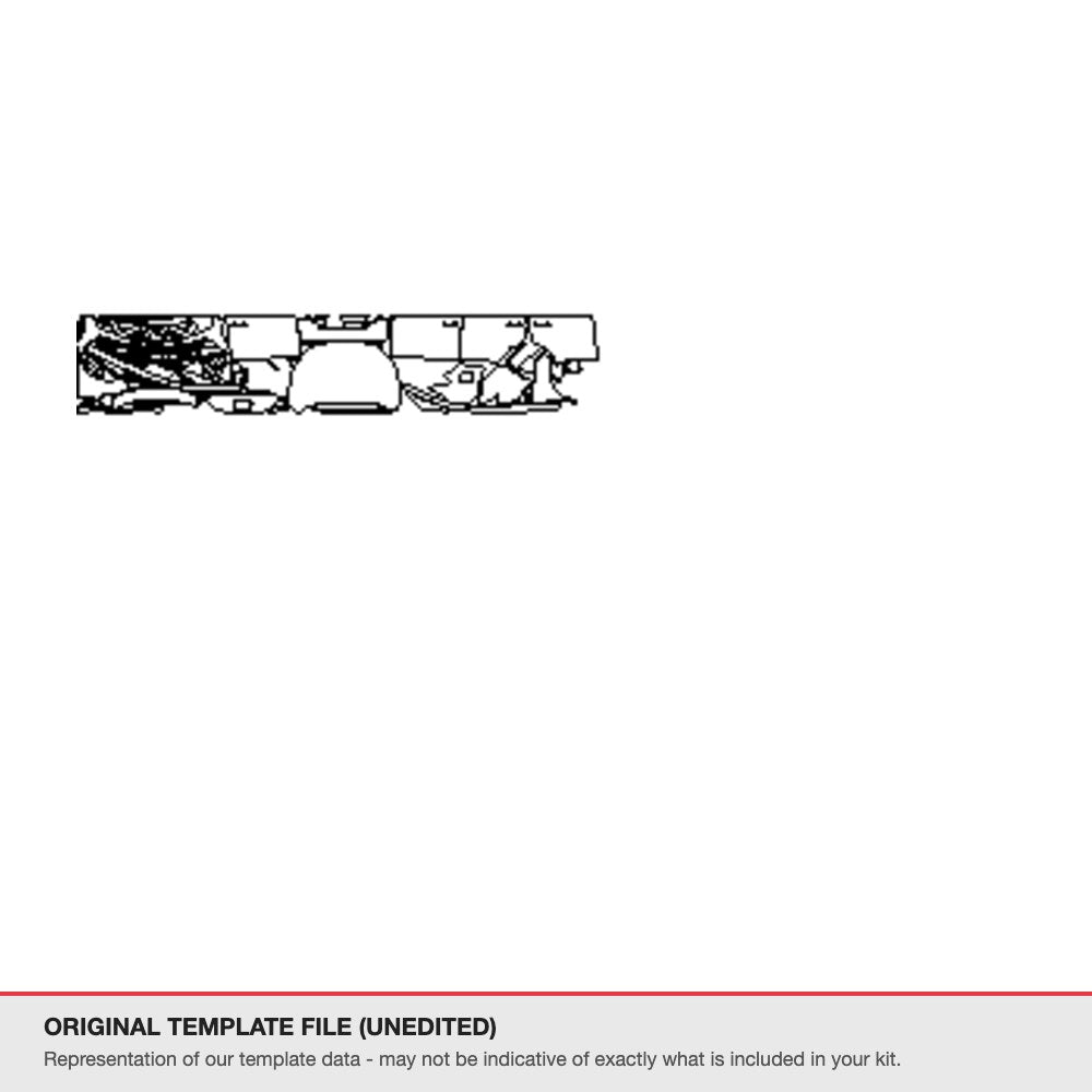 Geely Coolray 2025+ original template file