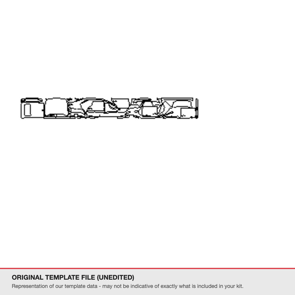 Genesis G90 2017-2020 original template file