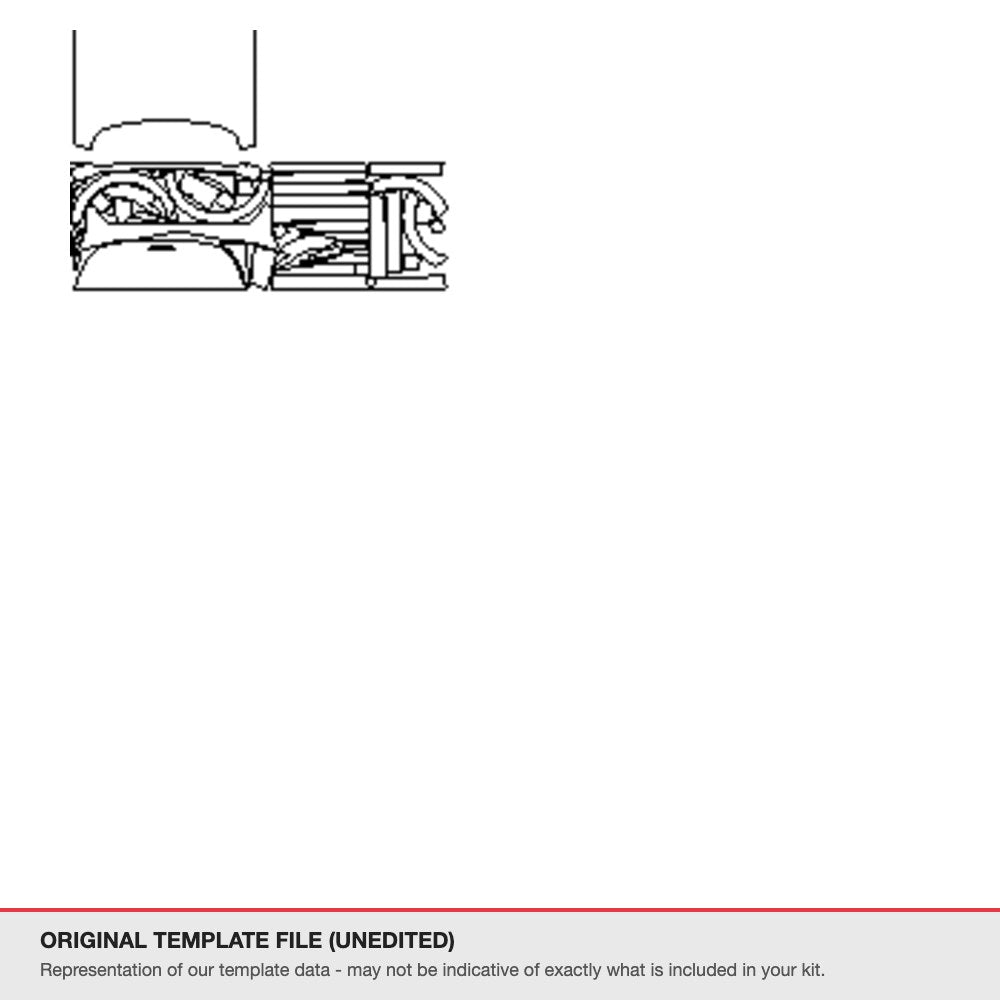 Genesis GV90 2027+ original template file