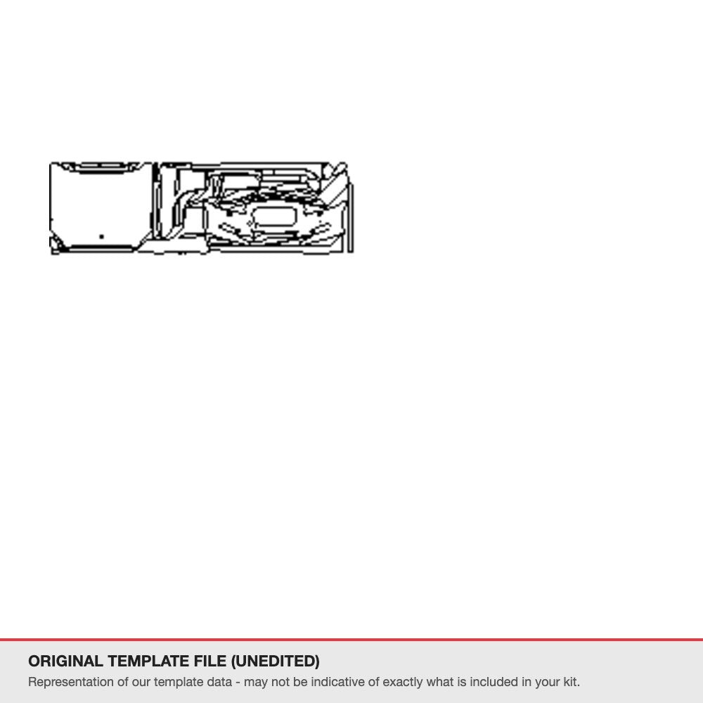 Jaguar XJ 2015+ original template file