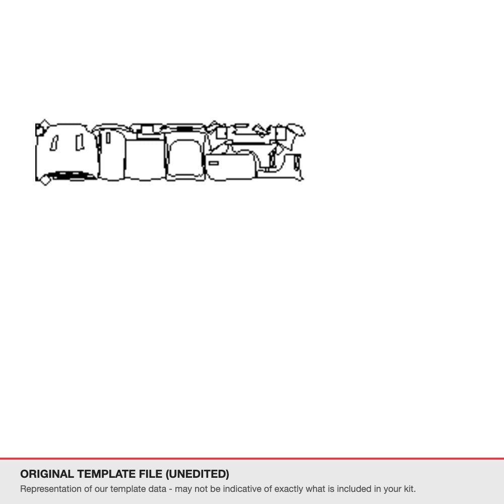 Jaguar XK-RS 2012+ original template file