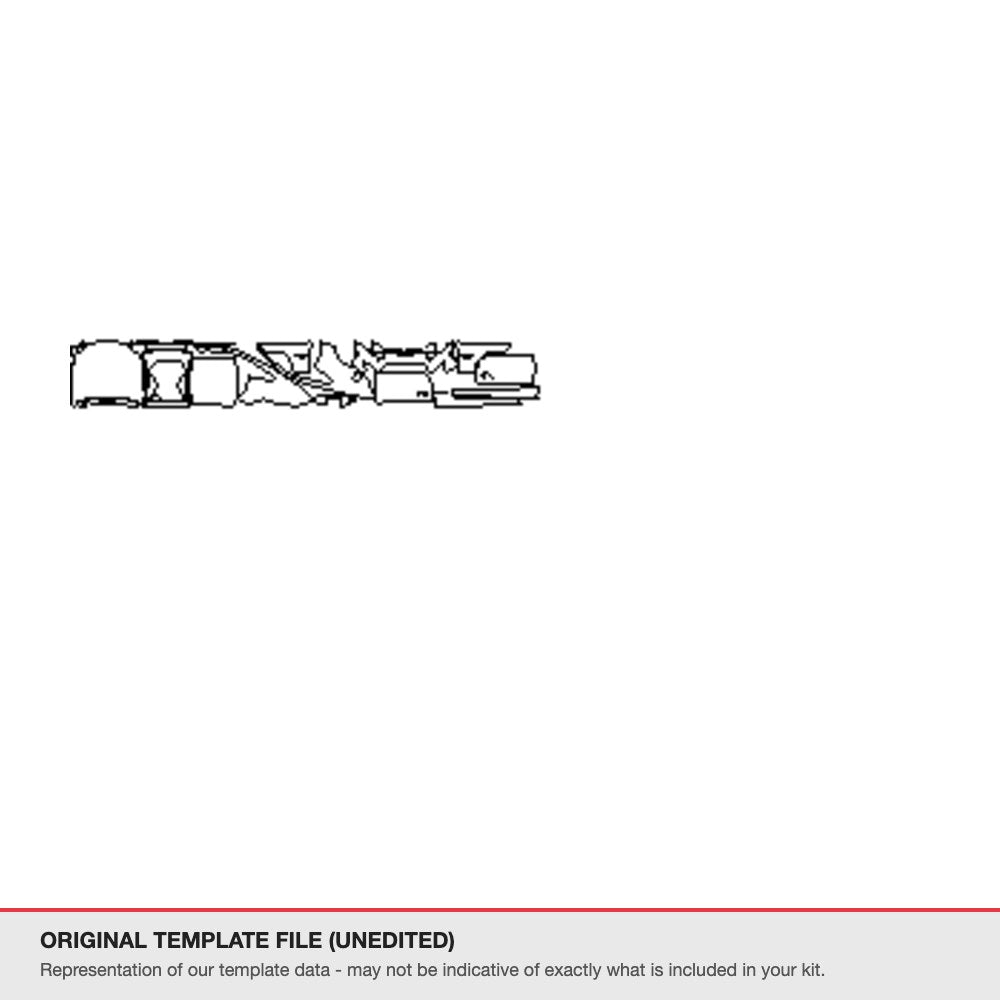 Jaguar XK Coupe 2013-2014 original template file