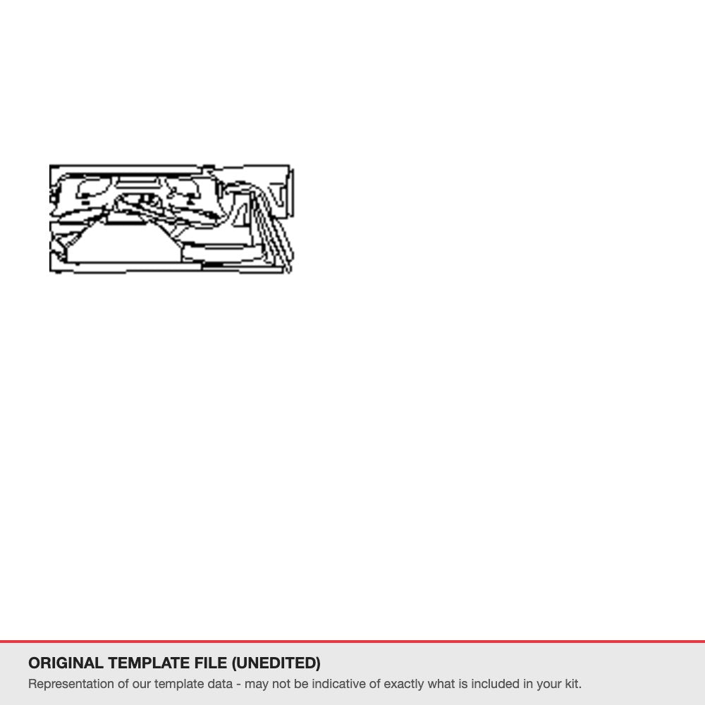 Jaguar XFR 2013+ original template file