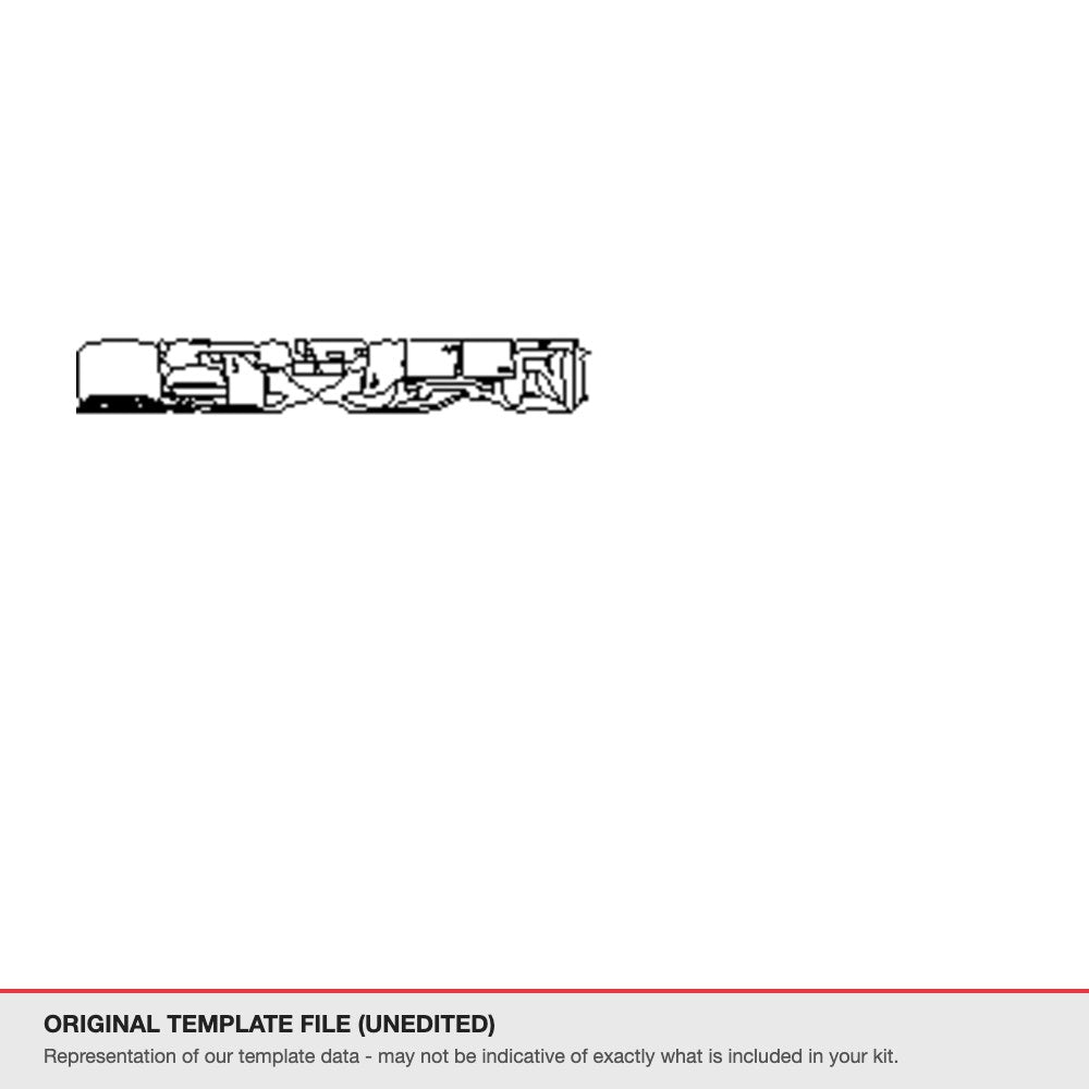 Jaguar F-PACE 2017-2019 original template file (template 1)