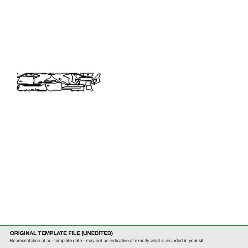 Jaguar F-Type Coupe 2014-2017 original template file