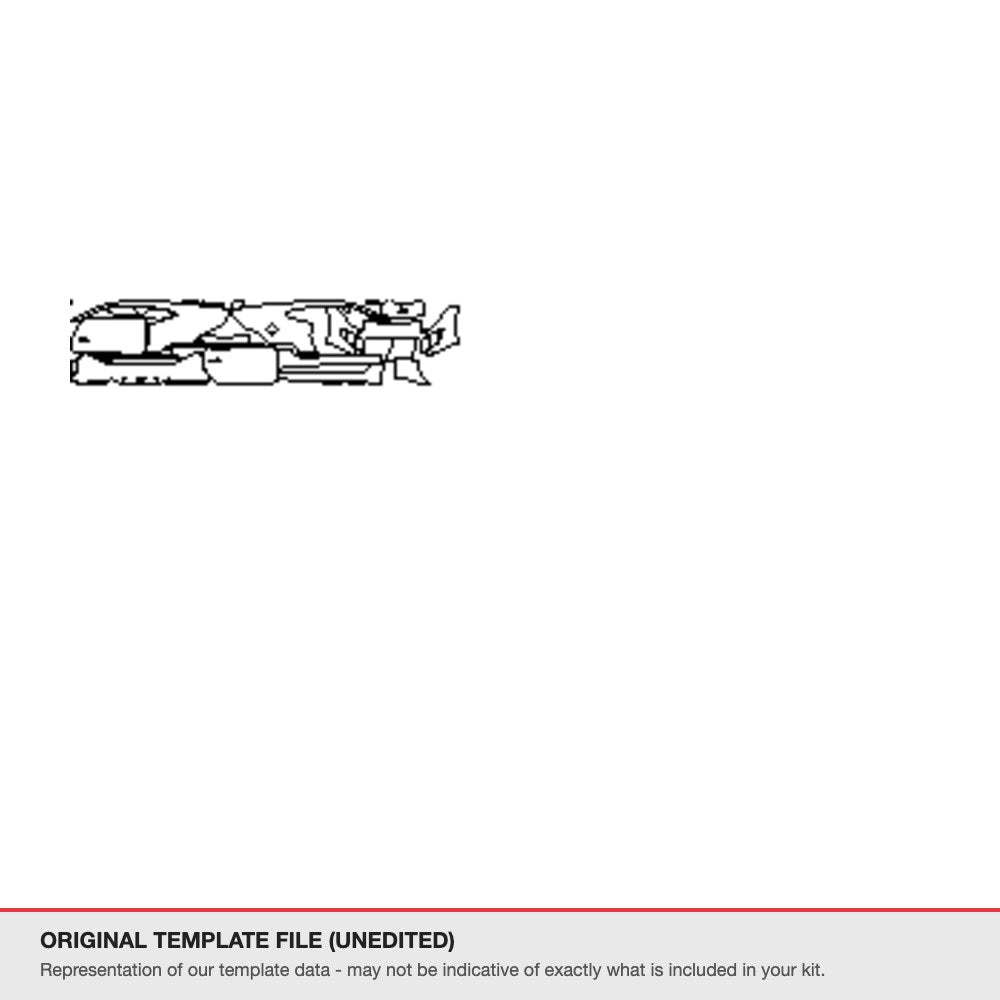 Jaguar F-Type Coupe 2018-2020 original template file (template 2)