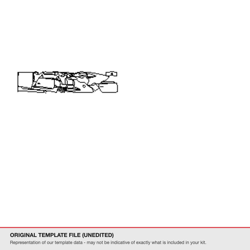 Jaguar F-Type Coupe 2018-2020 original template file (template 1)