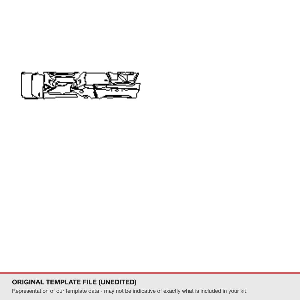 Jaguar F-Type Roadster 2014-2017 original template file