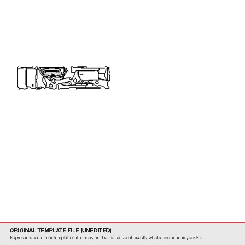 Jaguar F-Type Roadster 2018-2020 original template file (template 4)