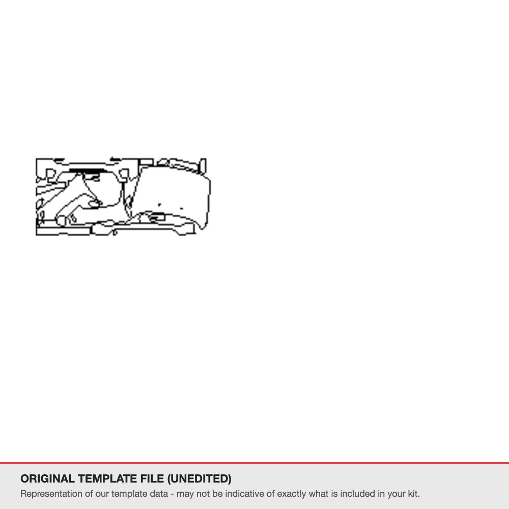 Jeep Renegade Latitude 2015-2022 original template file