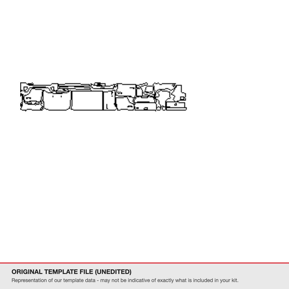Jeep Renegade Latitude 2023+ original template file