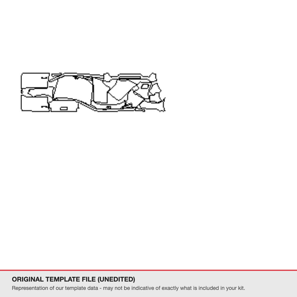 Jeep Avenger 2022+ original template file