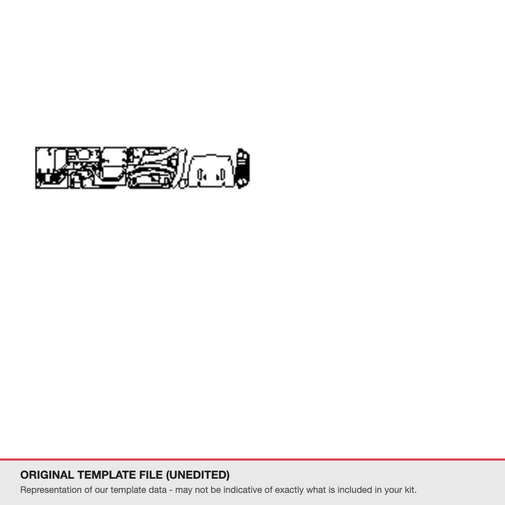 Jeep Wrangler 2-Door 2018-2020 original template file