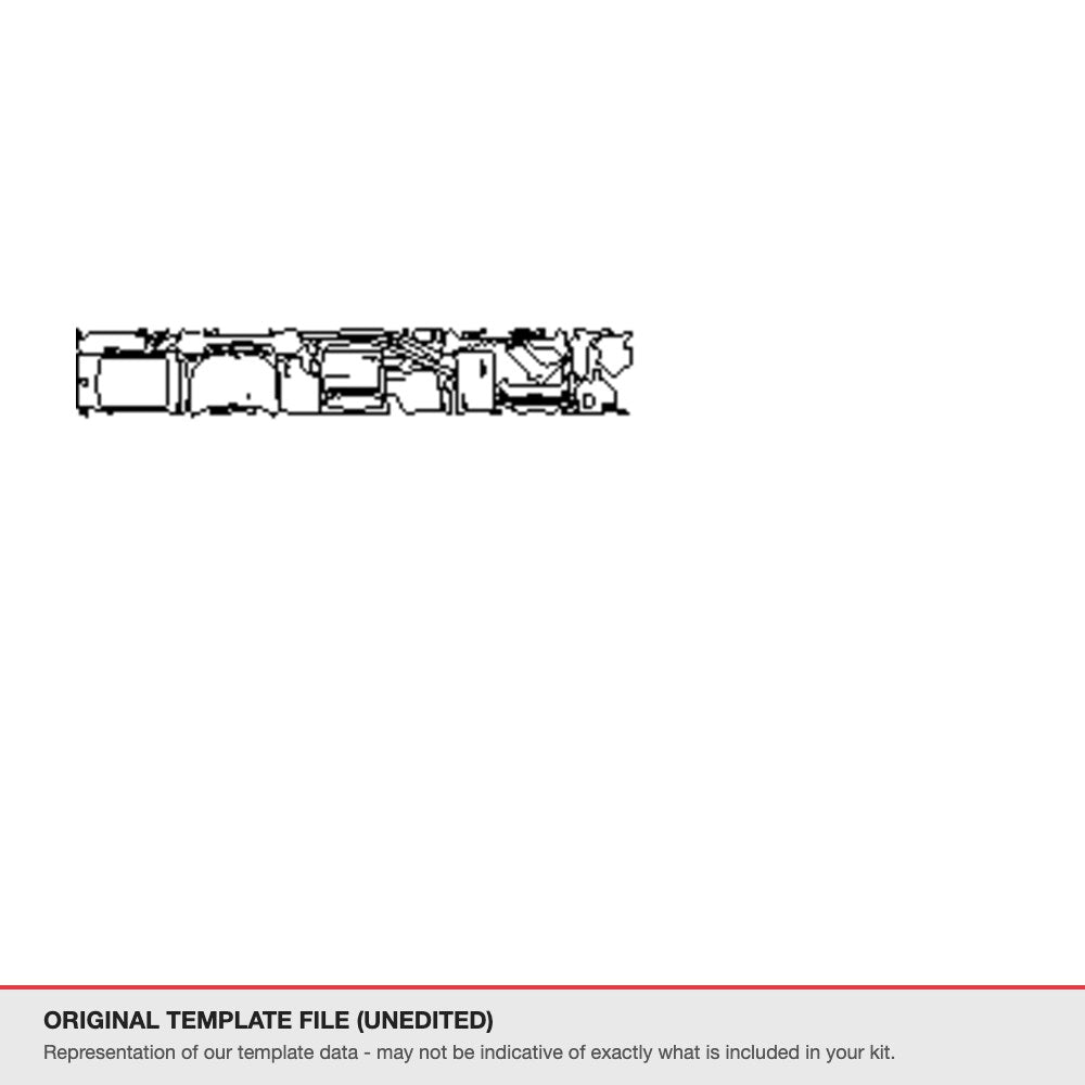 Jeep Compass 2021-2023 original template file (template 1)