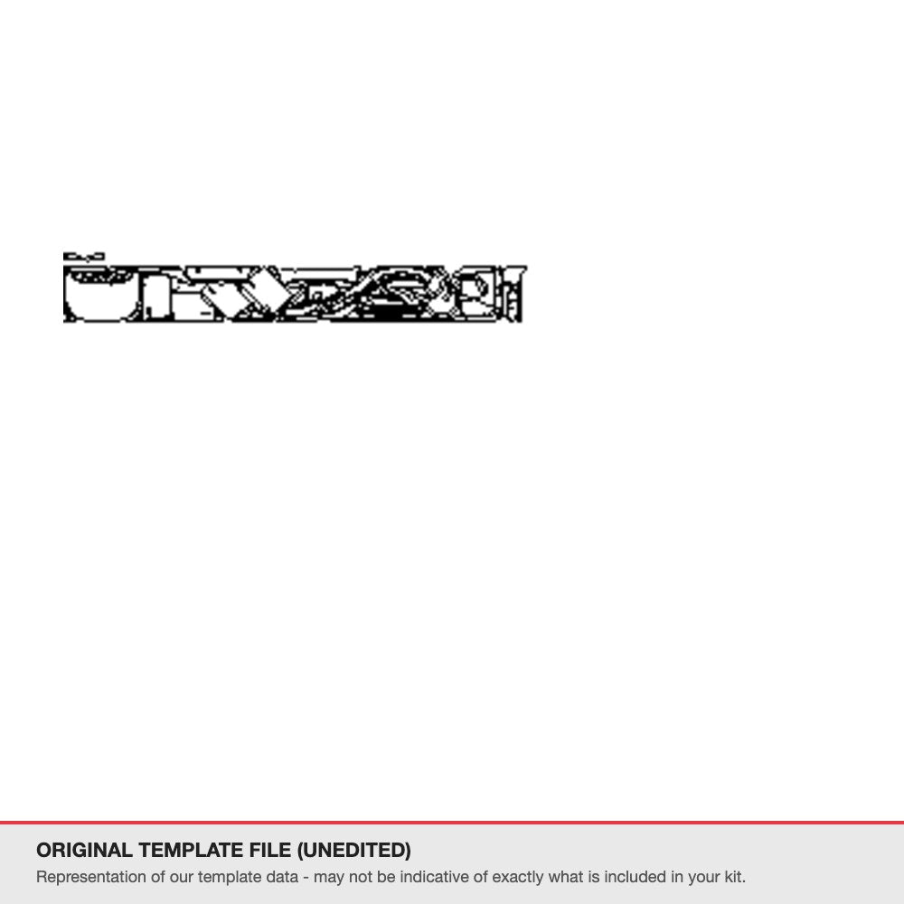 Zeekr 7X 2024-2025 original template file