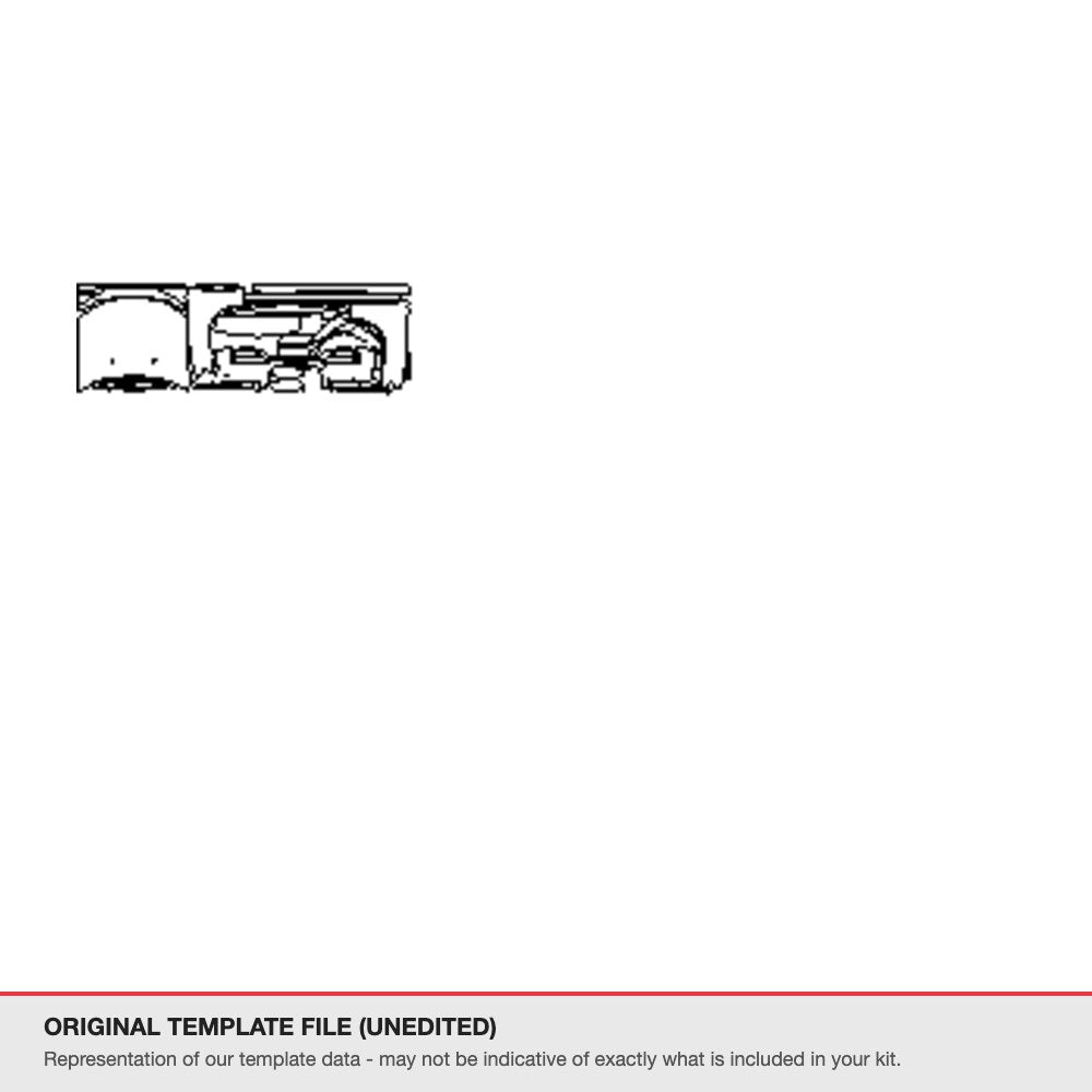 Chrysler 300C 2021+ original template file