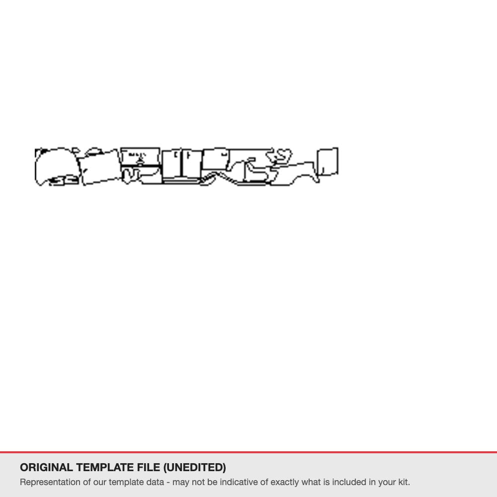 KGM Musso 2025 original template file