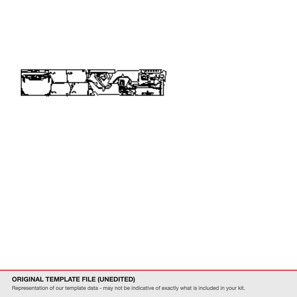 KGM Musso 2026+ original template file (template 1)