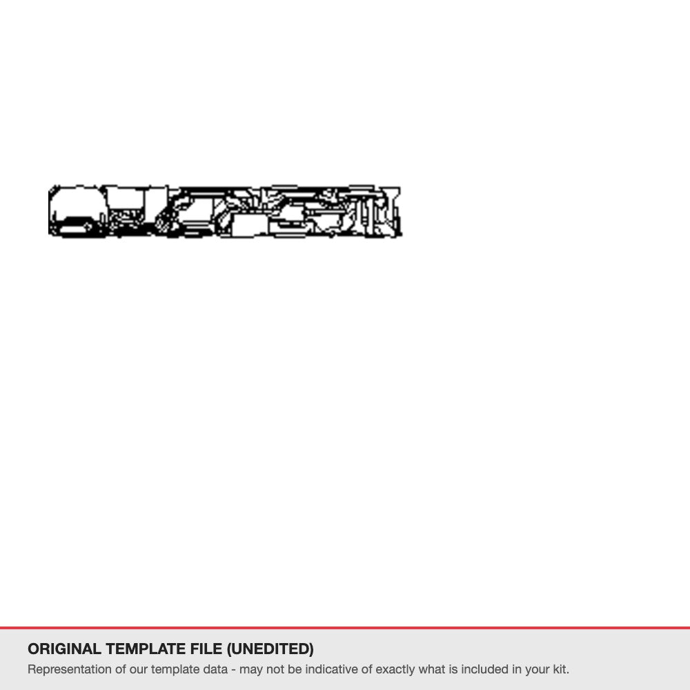 KGM Actyon 2024+ original template file
