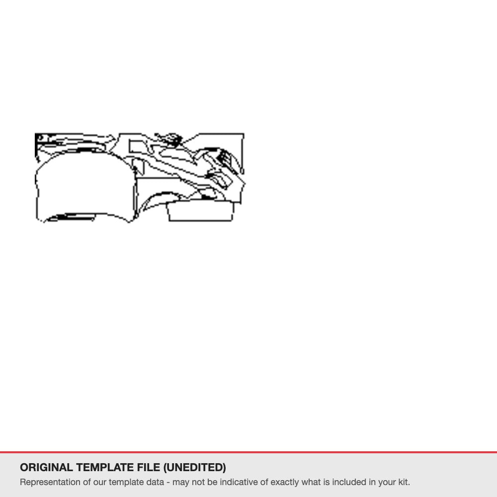 KGM Korando 2022+ original template file
