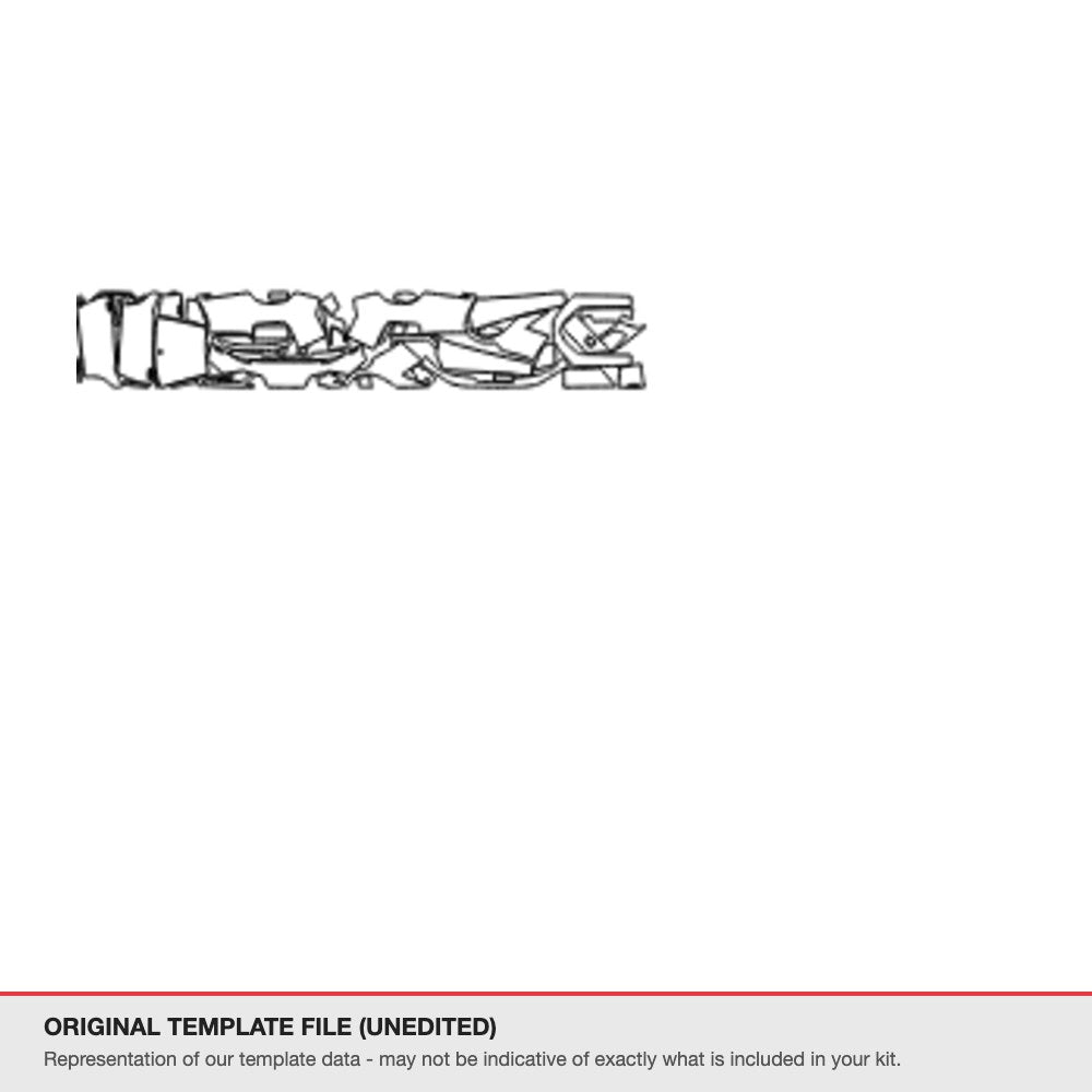 Lamborghini Murcielago LP640 2007-2009 original template file (template 1)