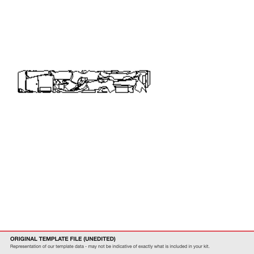 Lamborghini Murcielago LP640 2010+ original template file (template 3)