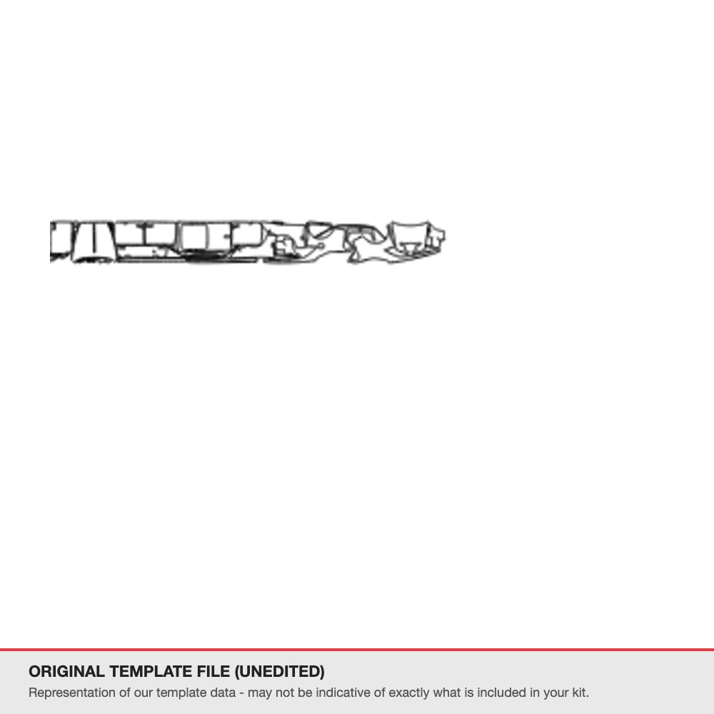 Rolls-Royce Ghost 2013-2014 original template file (template 1)