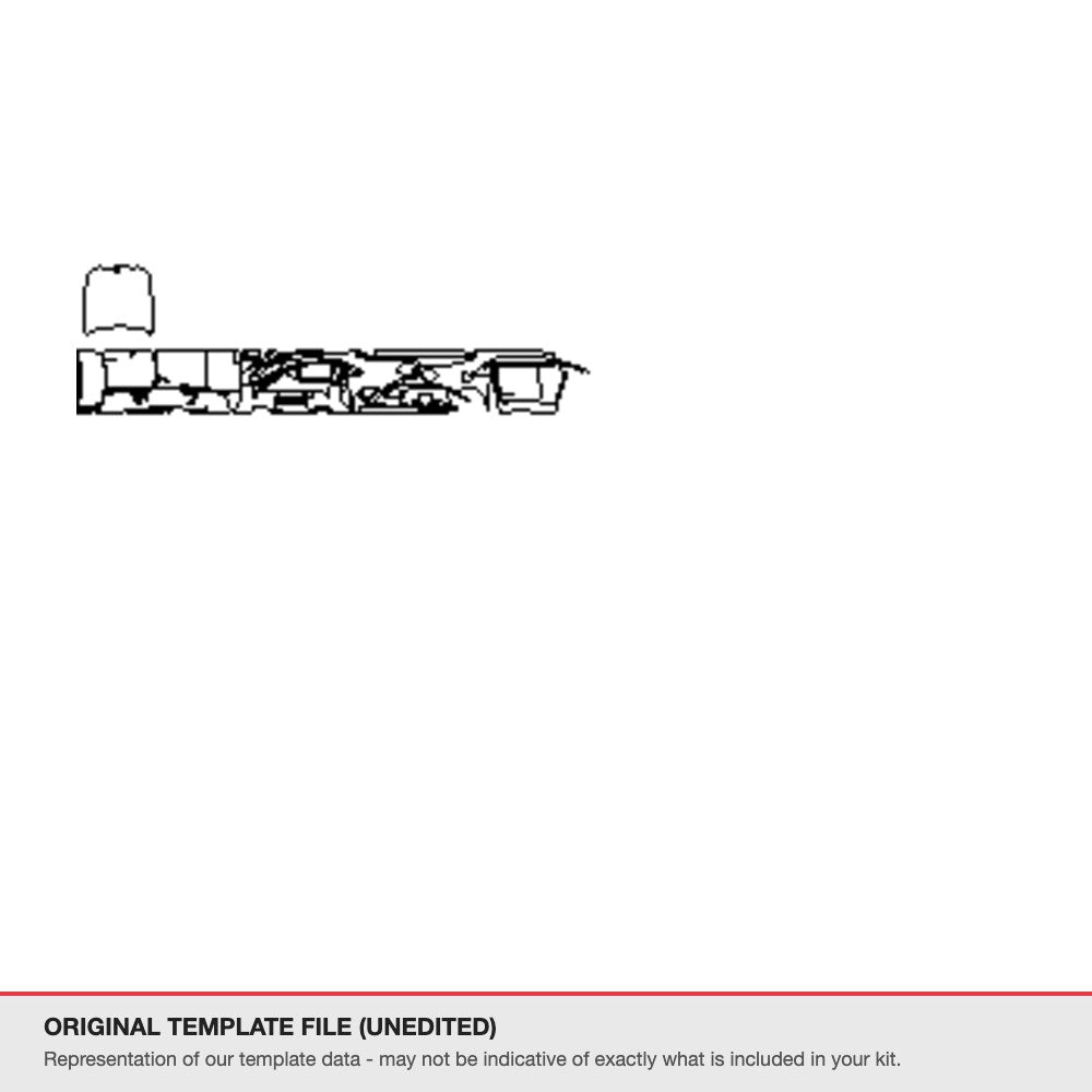Rolls-Royce Ghost 2025+ original template file (template 2)
