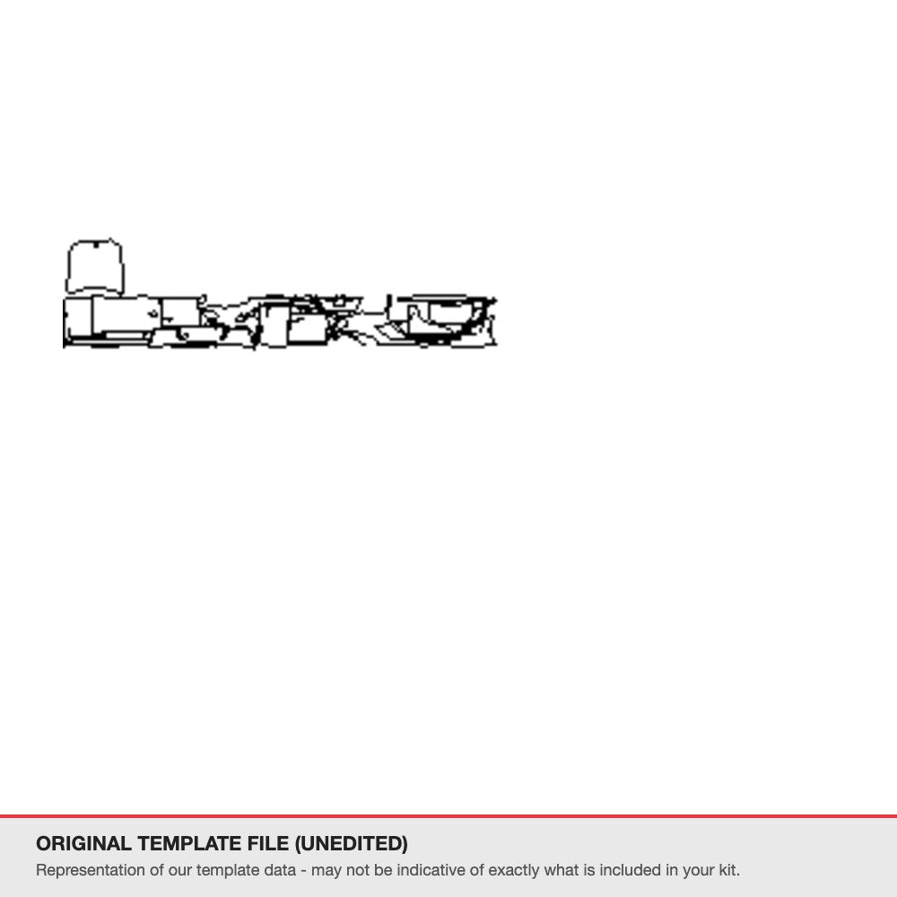 Rolls-Royce Ghost 2025+ original template file (template 1)