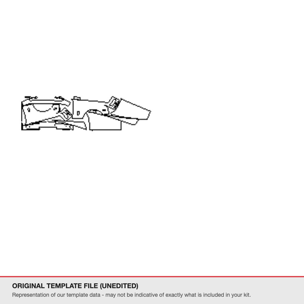 Rolls-Royce Phantom 2014-2017 original template file (template 1)