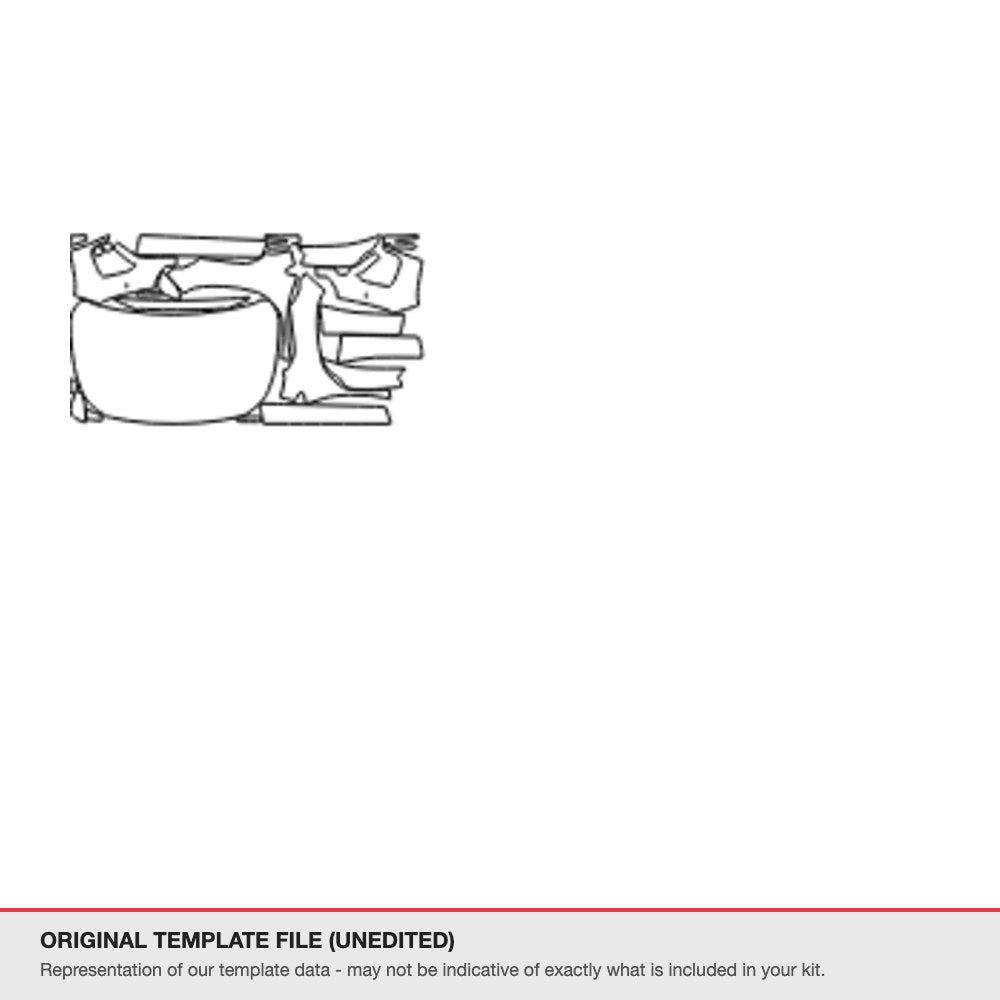 Suzuki S Cross 2023+ original template file