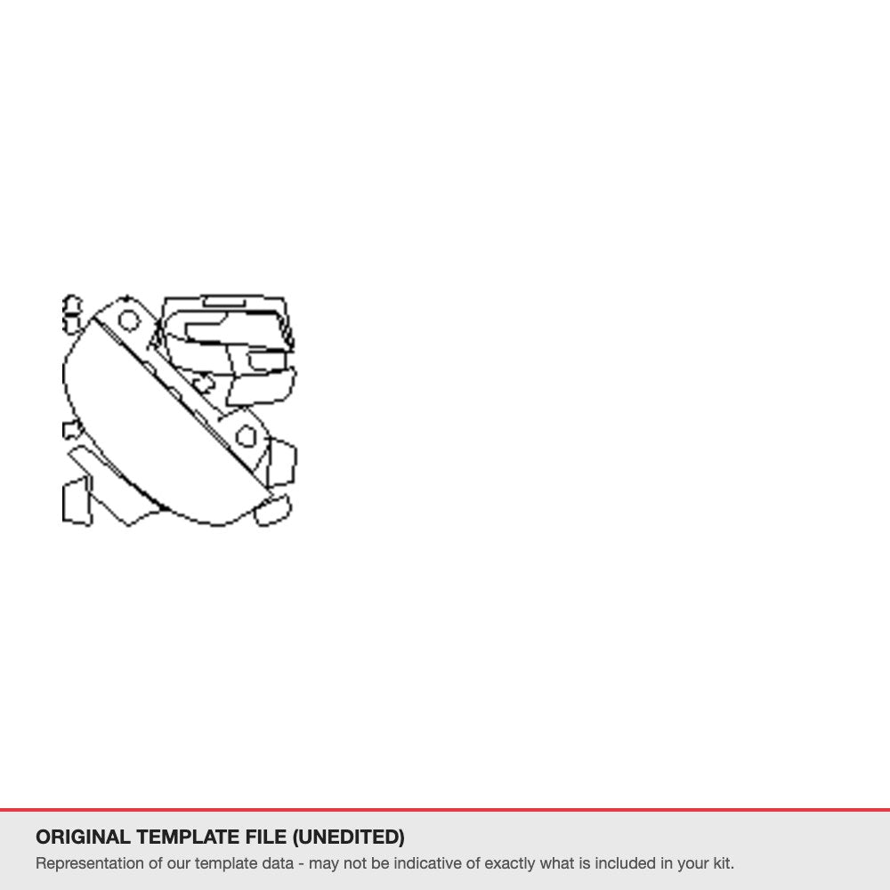 Suzuki Grand Vitara 2011+ original template file