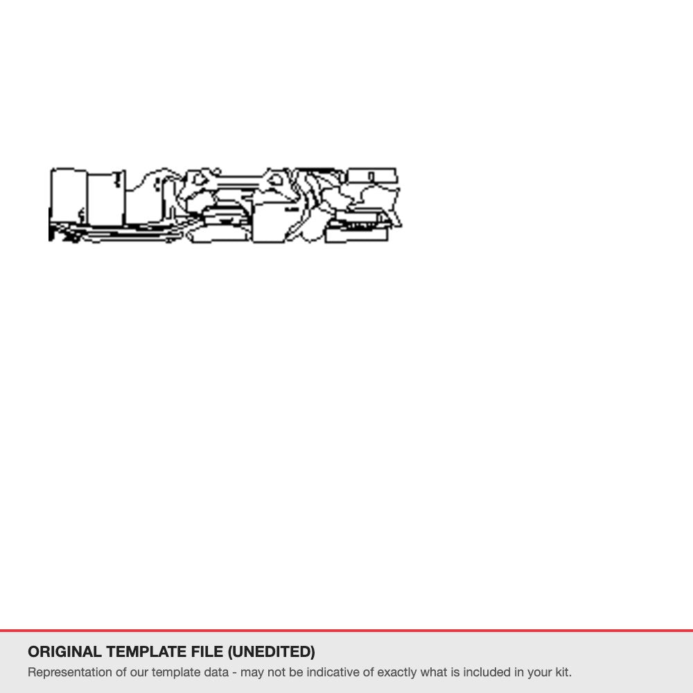 Land Rover Discovery Sport 2015-2018 original template file