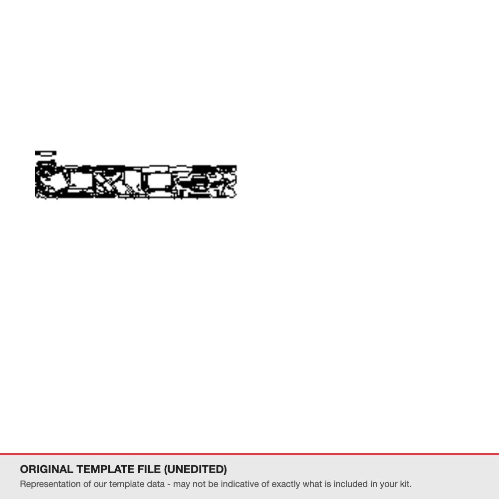 Land Rover Discovery Sport 2024+ original template file