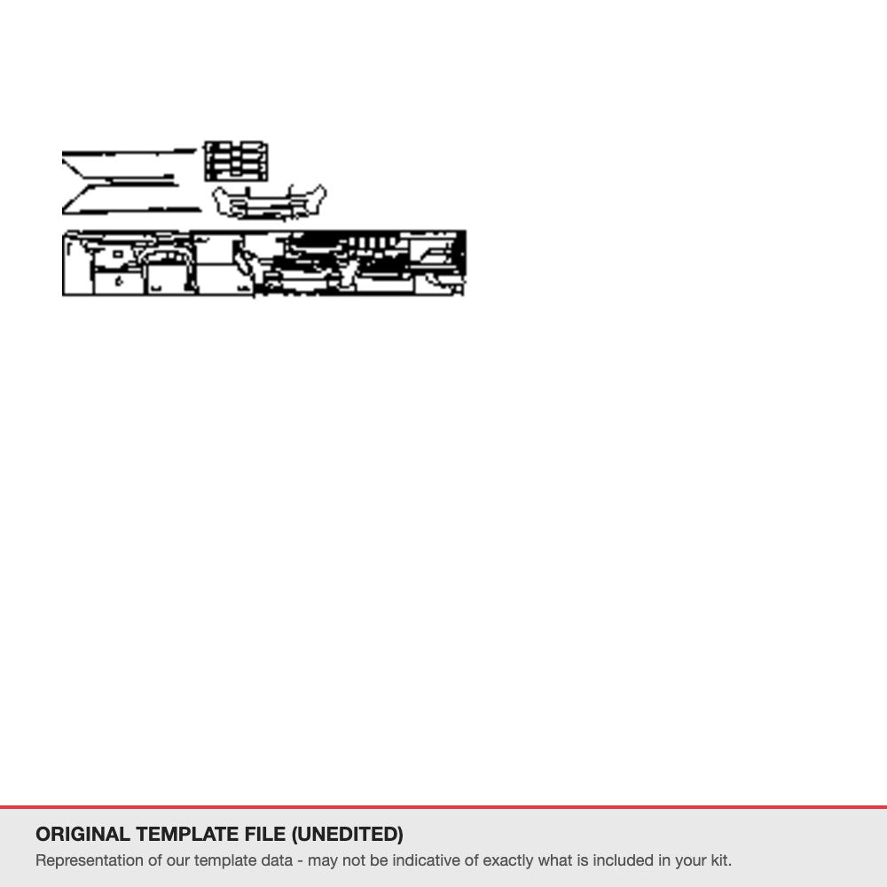Land Rover Range Rover 2016-2017 original template file (template 1)
