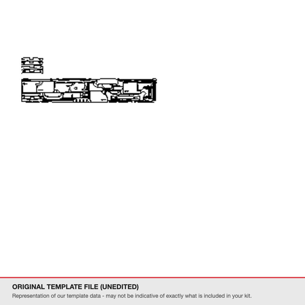 Land Rover Range Rover 2018-2022 original template file (template 2)