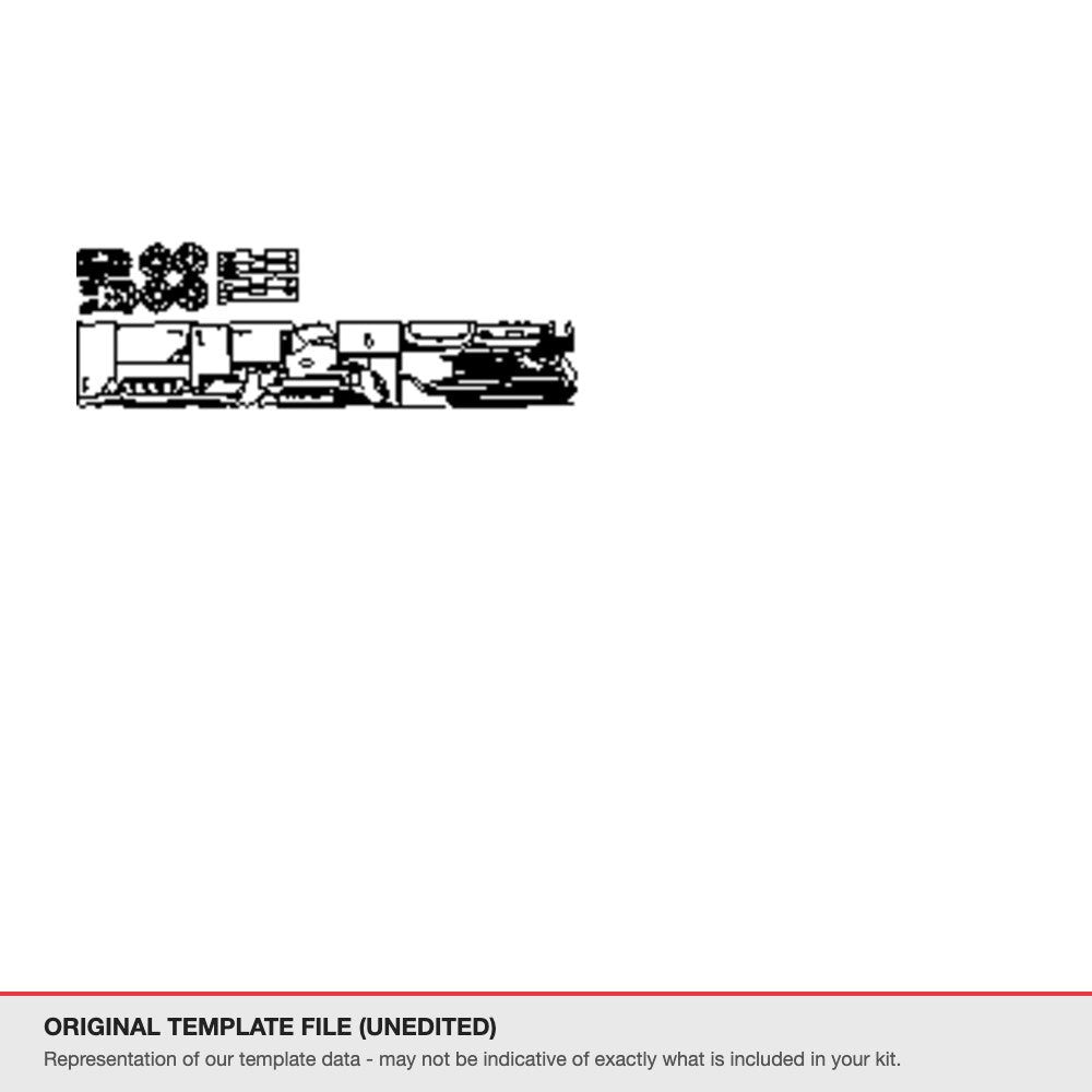 Land Rover Range Rover 2018-2022 original template file (template 1)