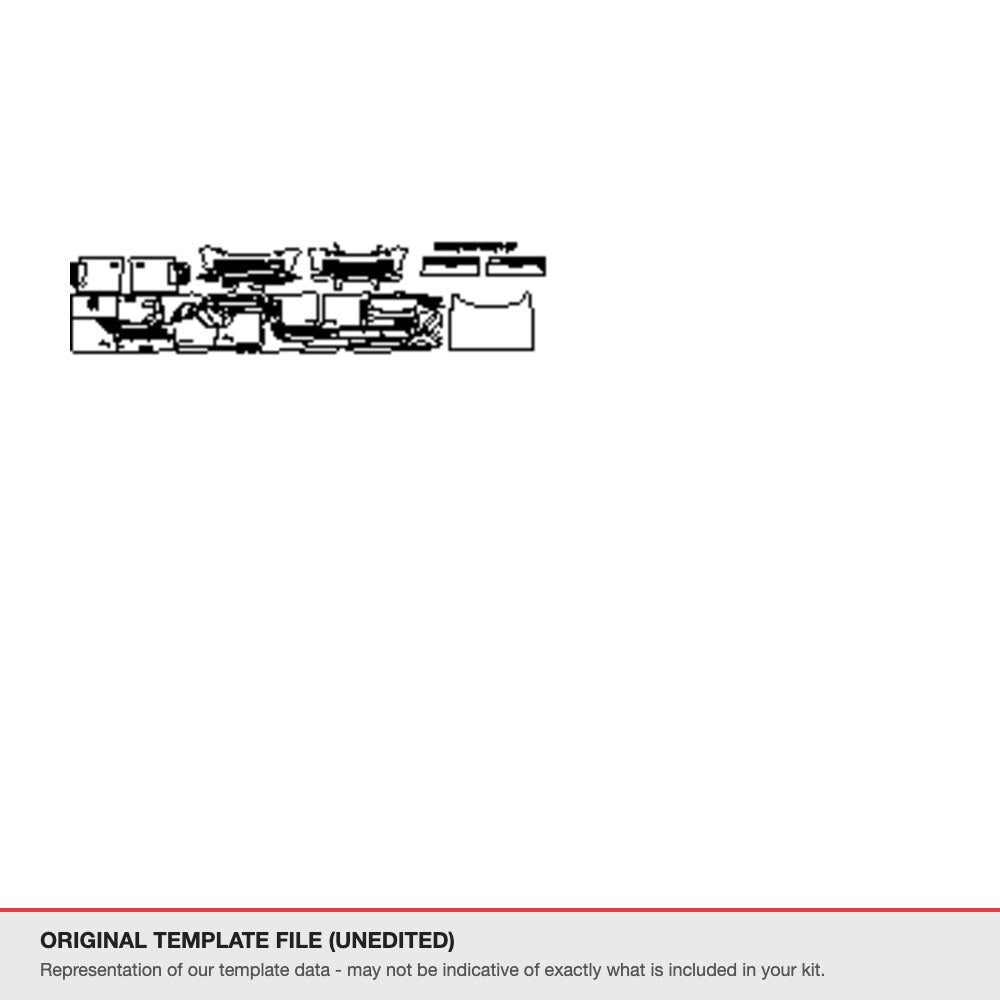 Land Rover Range Rover 2023+ original template file (template 2)