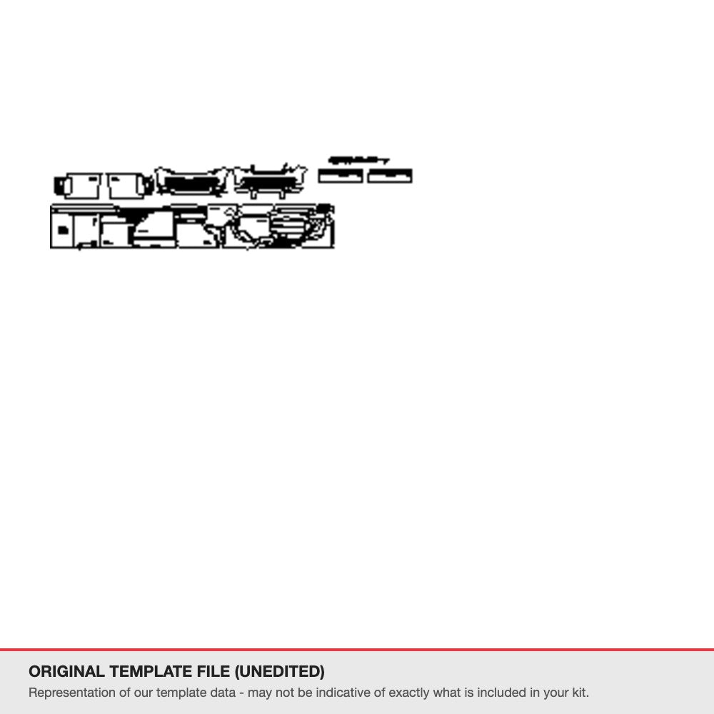 Land Rover Range Rover 2023+ original template file (template 1)