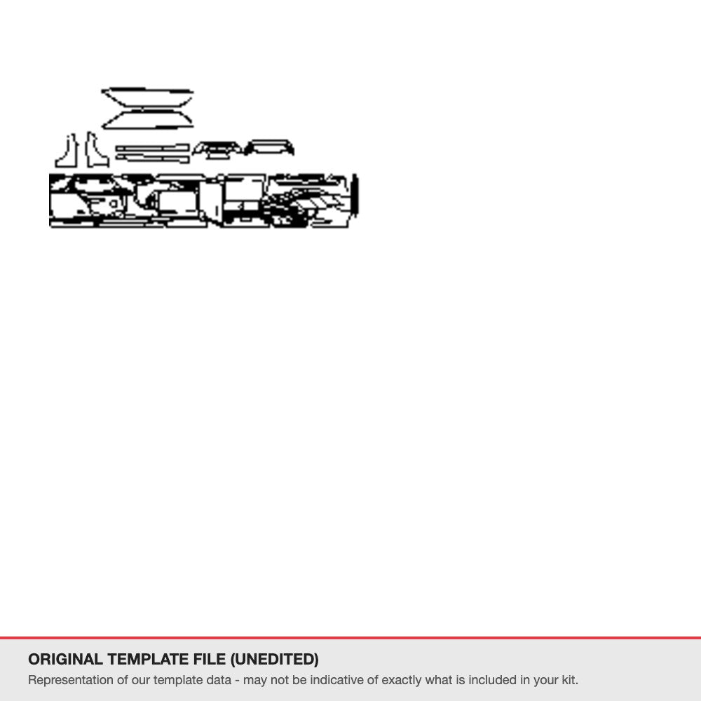 Land Rover Range Rover Velar 2018-2019 original template file (template 1)