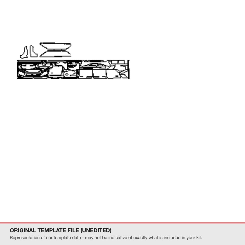 Land Rover Range Rover Velar 2018-2019 original template file (template 2)