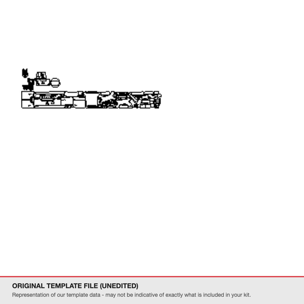 Land Rover Defender 130 2023-2025 original template file