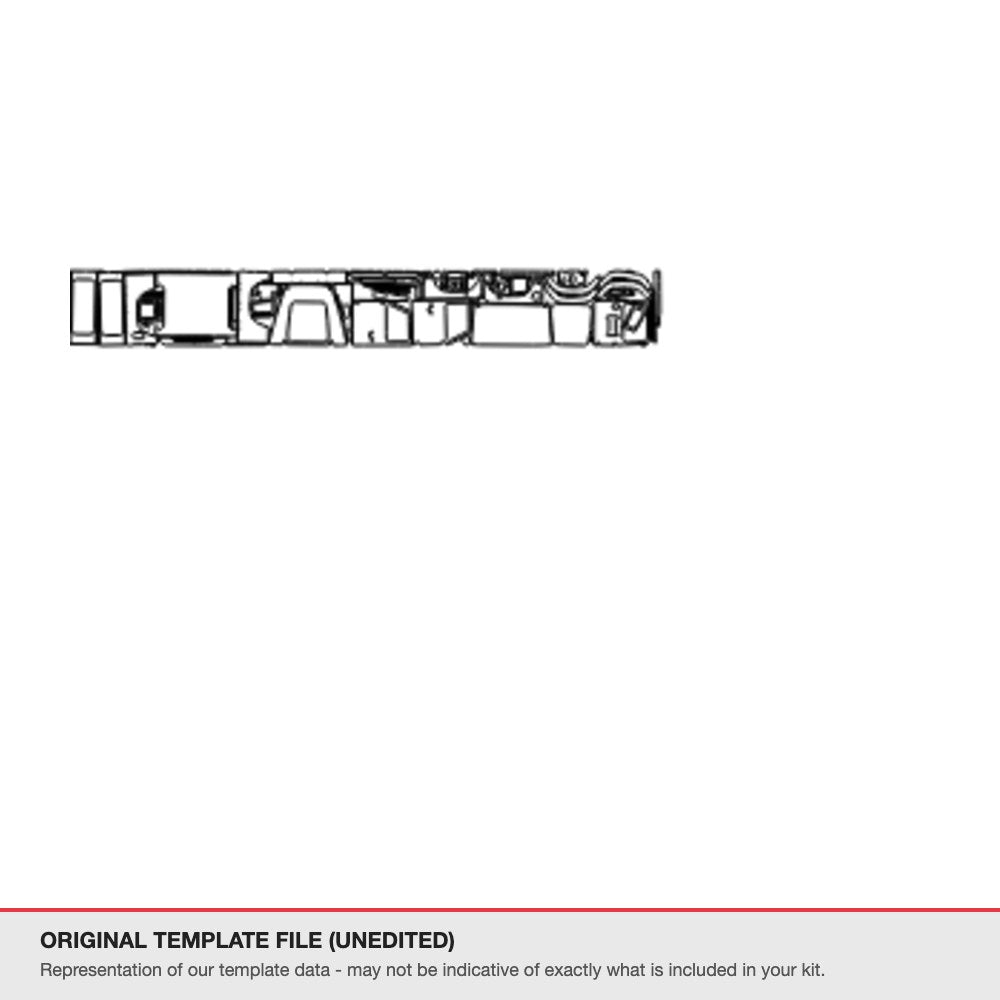Land Rover Defender 90 2014-2019 original template file