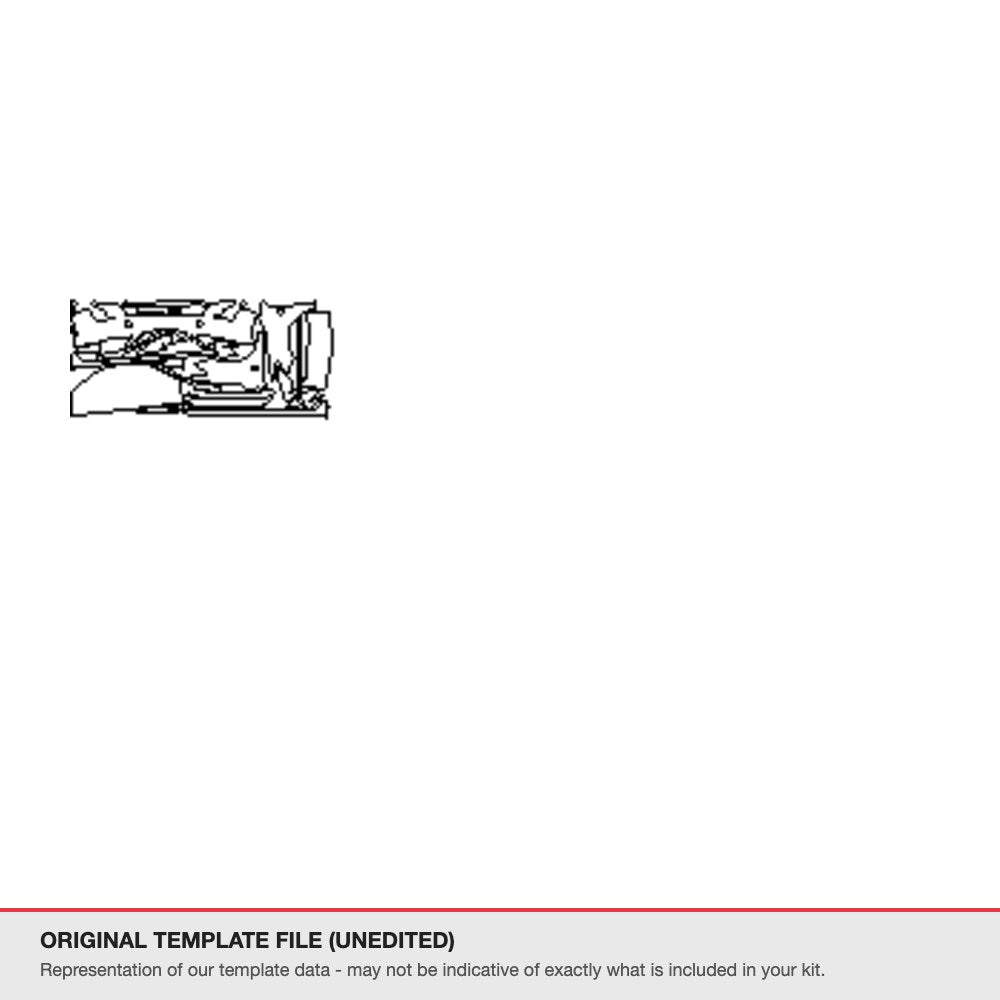 Lexus CT 200h 2013 original template file