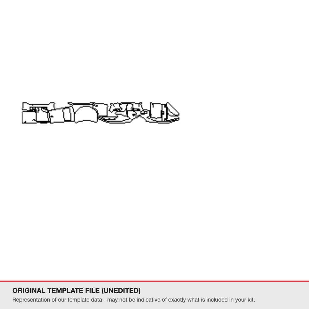 Lexus NX 2015-2016 original template file