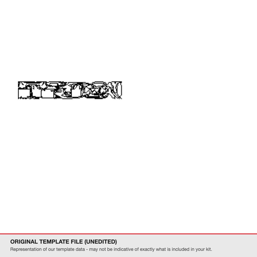 Lexus NX 2022+ original template file (template 2)