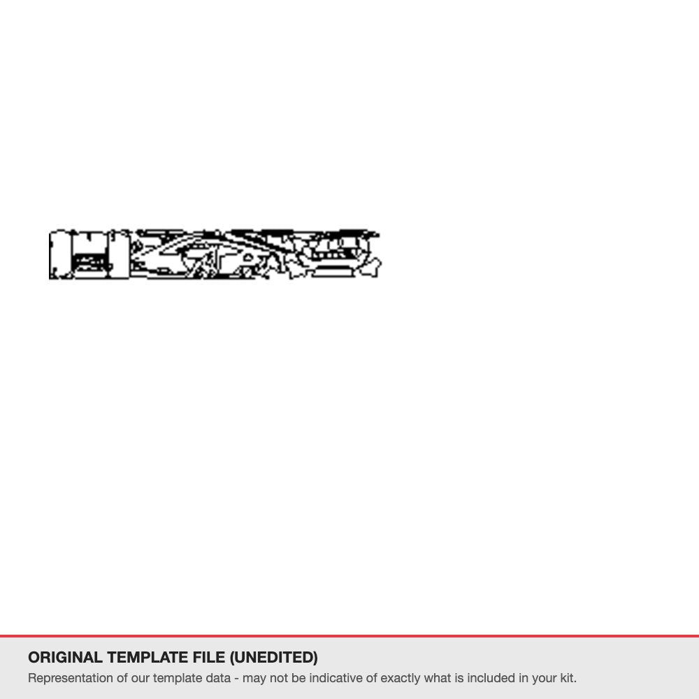 Lexus RCF 2023+ original template file