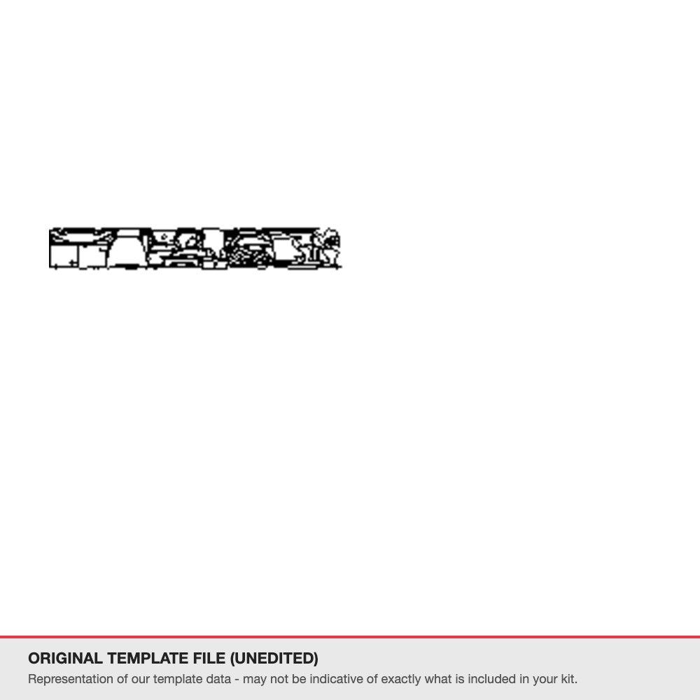 Lexus RZ 2023+ original template file